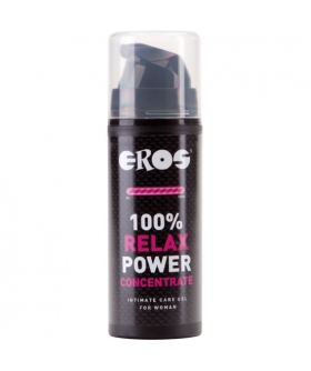 EROS RELAX 100% Lubricante anal relajante, base acuosa, ligero y compatible