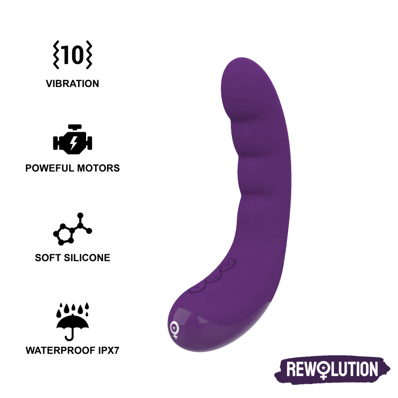REWOCURVY Vibrador designed to stimulate the g-spot
vibrador projetado para estimular o ponto g