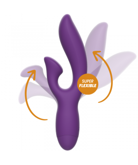 REWOFUN VIBRADOR FLEXIBLE CON  Vibratore per una stimolazione intensa e profonda del clitoride