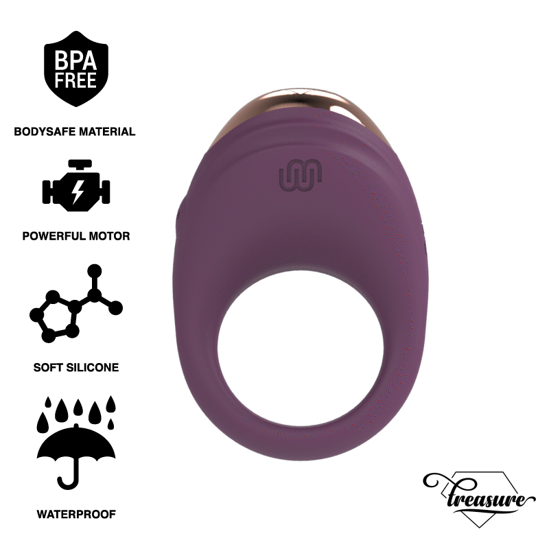 ROBIN VIBRATING RING Anillo vibrador innovador con 7 modos y control remoto