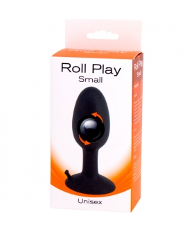 ROLL PLAY SMALL Ecco una proposta imperdibile per il tuo piacere: un plug anale con sfera interna rotante