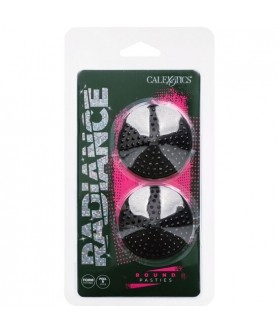 ROUND GEM Pasties reutilizables con gemas para pezones. glamouroso