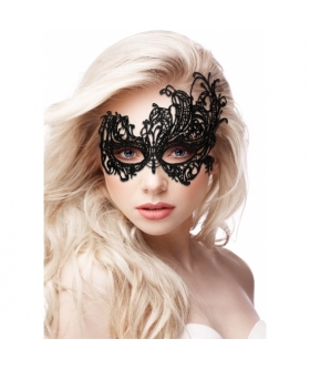 ROYAL MASK Máscara fantasia royal black lace - preta