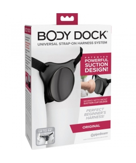 BODY DOCK BODY DOCK Arnés rivoluzionario con suzione potente per dildo/vibratori