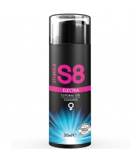 S8 ELECTRA Gel íntimo frío, aumenta el placer y es seguro para la piel