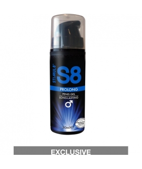 PROLONGADOR S8 Gel senza compromessi sensoriali per prolungare il piacere maschile.