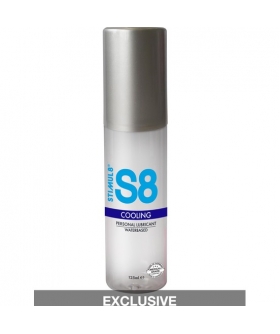 JO H2O COOLING S8 Lubricante acuoso con efecto frío, seguro y apto para alérgicos
