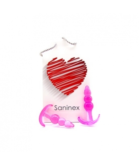 SANINEX PLUG INITIATION Saninex plug initiation 3d pleasure - linea economica - rosa