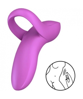 SATISFYER BOLD LOVER Vibrador de dedo potente y versátilvibrador de dedo poderoso e versátil