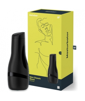 SATISFYER MEN CLASSIC Masturbador realístico, cyberskin, regulador de presión