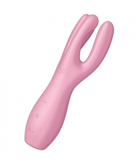 SATISFYER THREESOME 3 LAY-ON Vibrador satisfyer threesome 3 lay-on - verde