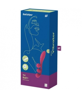 SATISFYER TRI BALL 1 Estimula a la vez la vagina, el clítoris y el ano