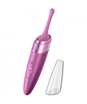 SATISFYER TWIRLING DELIGHT Stimulateur de clitoris twirling delight - violet