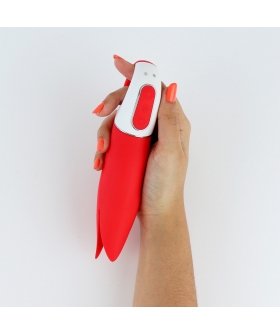 SATISFYER VIBES POWER FLOWER Vibrador inovador com toque sedoso, 12 modos, ultra silencioso