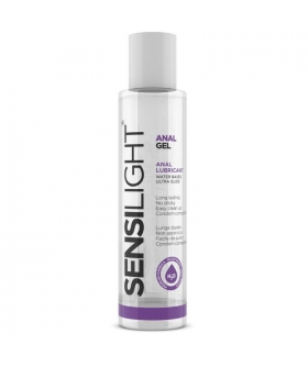 SENSILIGHT ANAL GEL Lubricante anal a base de agua, compatible con látex