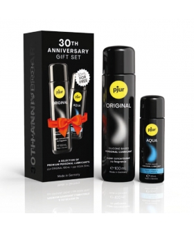 SET 30TH ANIVERSARY Pack edición especial: lubricante de silicona + base agua