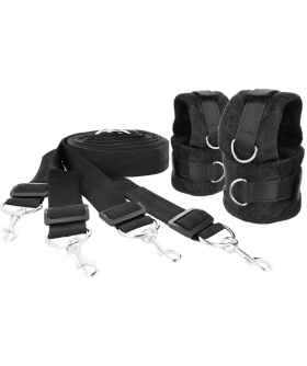 SET DE ATADURAS PARA LA CAMA Kit de restriction pour lit: polyvalent et confortable