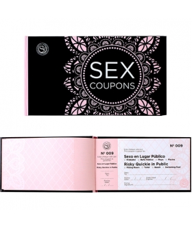 SEX COUPONS 50 chèques vous feront passer un bon moment