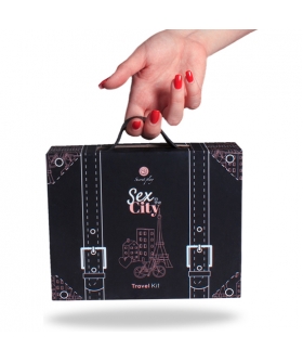 SEX IN THE CITY Kit de voyage avec tout ce dont vous avez besoin pour profiter en couple