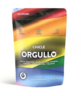 ORGULLO CHICLE Suplemento para aumentar deseo y placer sexual