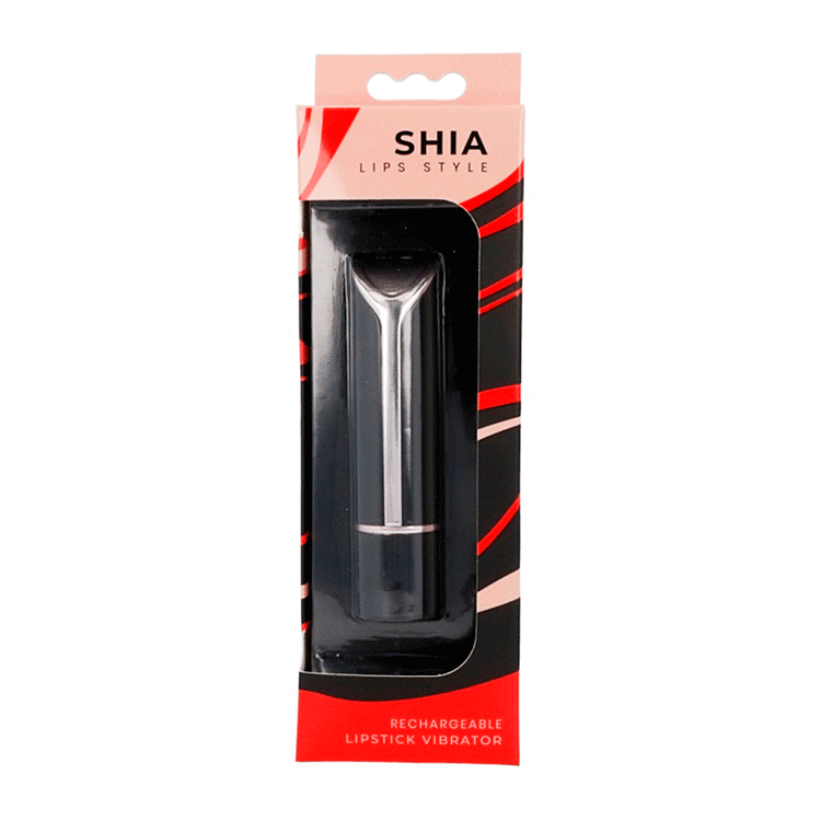 SHIA Pintalabios vibrador de silicona, elegante y placentero