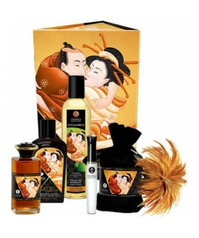 COLLECTION SWEET KIT Kit sensual con aceites, pintura, polvo comestible y pluma