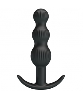 SIDNEY Plug anal vibratório, design flexível e recarregável