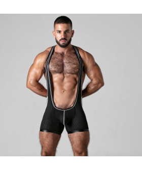 SINGLET BLACK Sudadera érotique en maille : confort sensuel et design audacieux