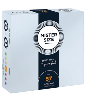 SIZE 57 Condones perfectos, extrafino