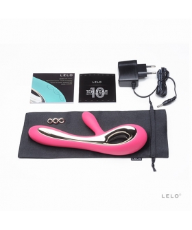 SORAYA Elegante vibrador para doble estimulación de lelo