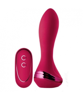 ISABELLA CONTROL  Vibrador inflable con control remoto, 10 modos y recargable