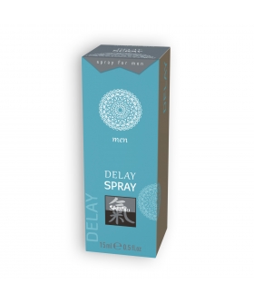 SPRAY RETARDANTE SHIATSU™ 15ML Spray para prolongar o desempenho e a duração masculina íntima