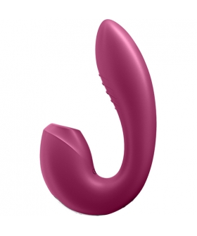 SATISFYER SUNRAY Vibrador flexible, estimula punto G y clítoris, control app