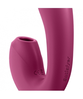 SATISFYER SUNRAY Vibrador flexível, estimula o ponto G e o clítoris, controlo por app