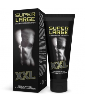 SUPER LARGE XXL CREMA VOLUMINI Creme volumizador natural para melhorar o vigor masculino.