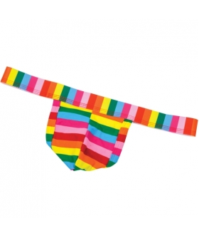 TANGA ARCOIRIS Tanga masculino con diseño colorido y atractivo