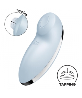 TAP & CLIMAX 2 Dispositivo para clítoris con vibraciones y golpeteos únicos