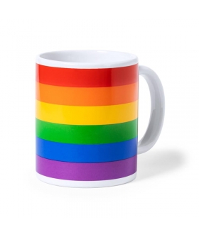 BANDERA LGTBI+ TAZA Vibratore in silicone arcobaleno per una stimolazione sessuale indimenticabile