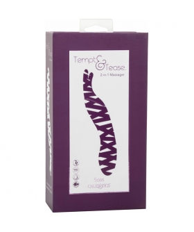 SASS Masajeador dual con 2 motores, 7 vibraciones, recargable