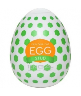 TENGA EGG STUD Huevo masturbador innovador con texturas internas únicas