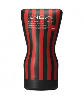 TENGA: MÁS DURO Y ESTRECHO Masturbador flexible y compacto, ajusta presión y succión