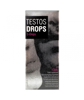 TESTOS DROPS Gotas para aumentar prazer e energia sexual