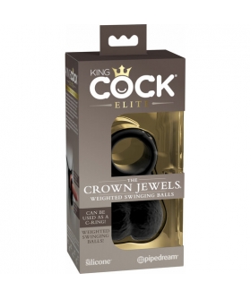 THE CROWN JEWELS Bolle ergonomiche oscillanti, silicone morbido, piacere senza pari