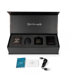 NAUGHTY GIFT SET Regalo intimo e sensuale con vibratore ricaricabile