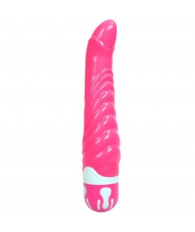 THE REALISTIC COCK PINK G-SPOT Vibrador ergonómico, sumergible, 10 funciones de vibración