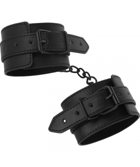 TOBILLERAS Chevillères en cuir végétalien pour jeux érotiques.