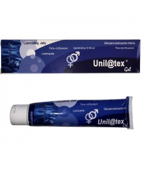 UNILATEX GEL Gel lubricante unisex, base agua, suave, inodoro e incoloro