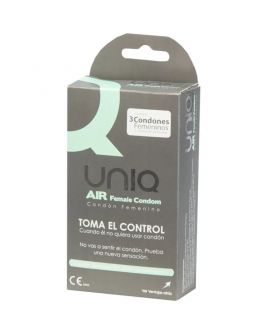 UNIQ AIR Preservativos femininos uniq air: proteção sexual inovadora