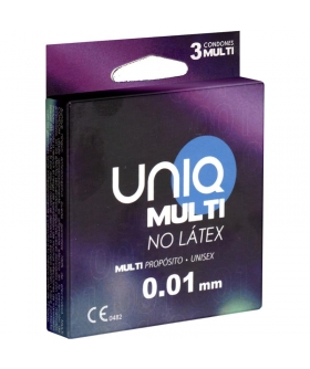 UNIQ MULTI Préservatifs uniq multisex: innovation en protection intime