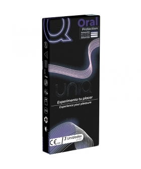 UNIQ ORAL UNIQ - CLASSIC PRESERVATIFS SANS LATEX 3 UNITES